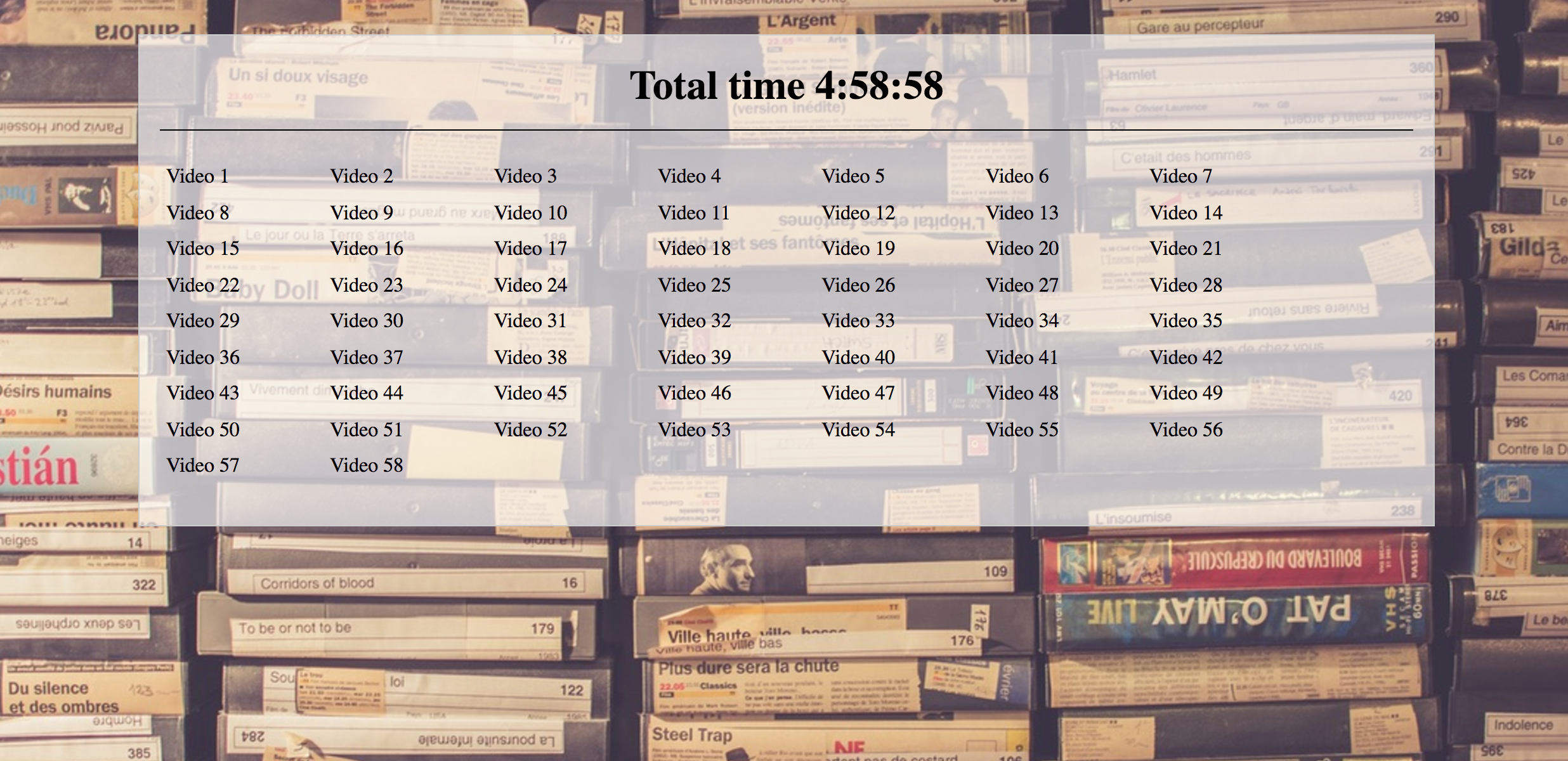 Adding Up Times with Reduce